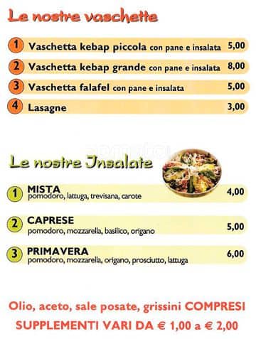 Menu di Luna 