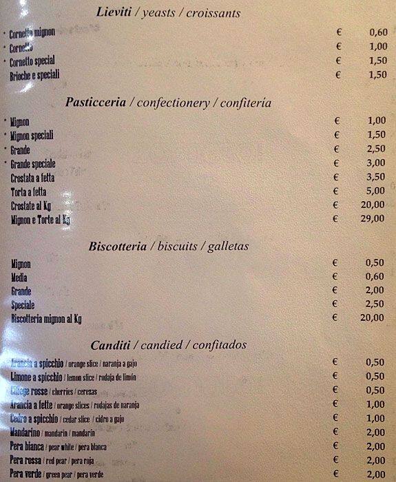 Menu di Fleming Hill 