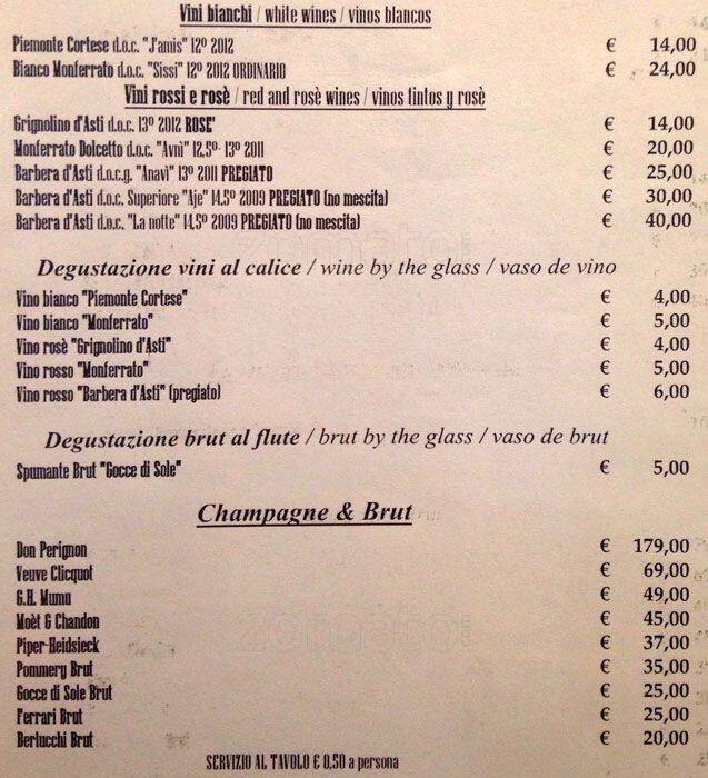 Menu di Fleming Hill 