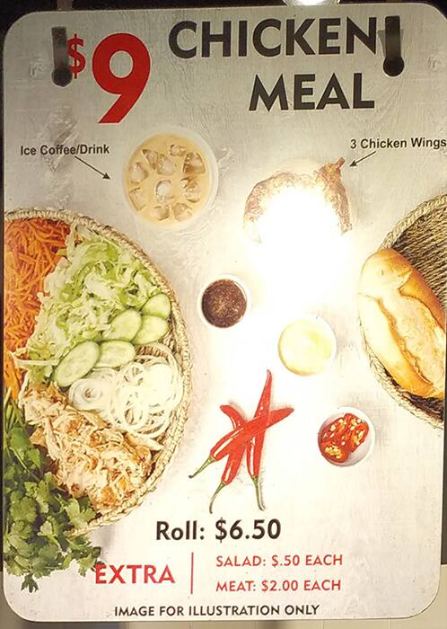 Menu at Destination Roll restaurant, Parramatta, 260 Church St