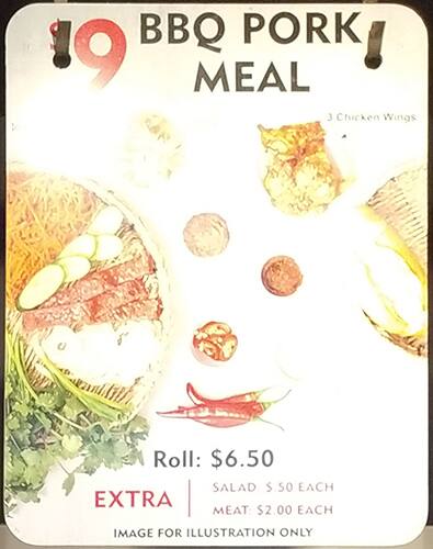 Menu at Destination Roll restaurant, Parramatta, 260 Church St