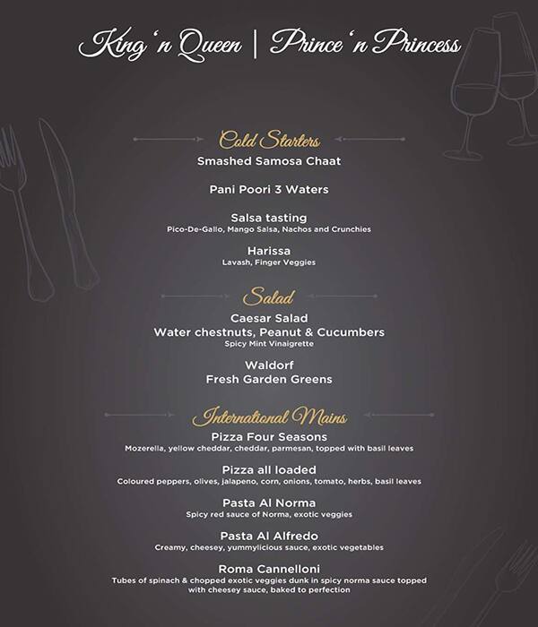 Soulmate Restaurant menu