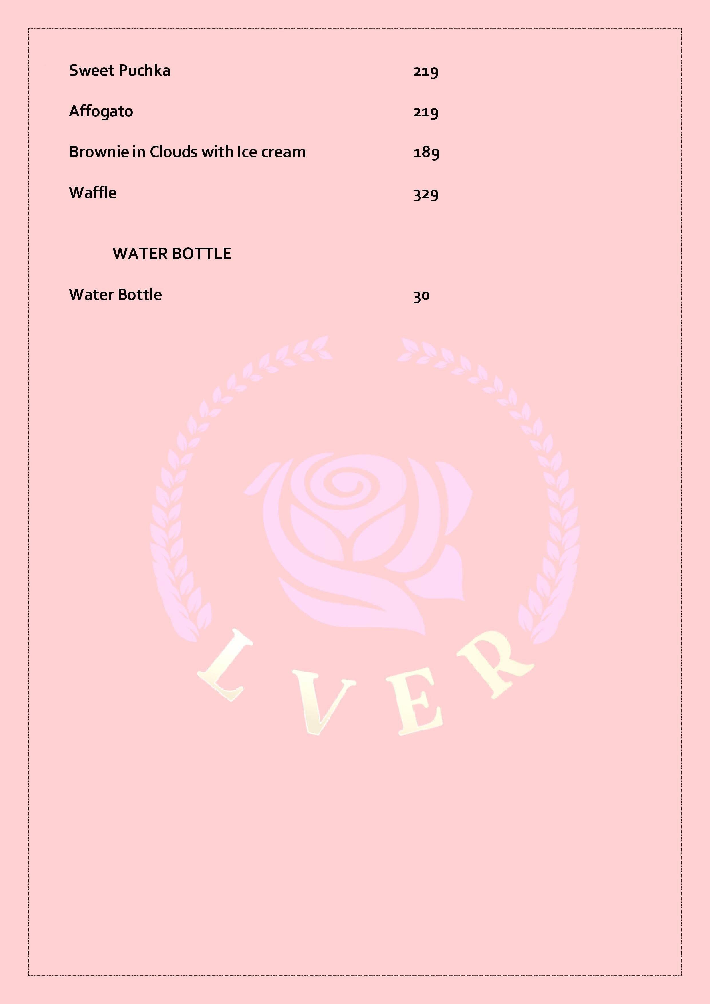 La Vie En Rose Cafe Menu, Menu for La Vie En Rose Cafe, Sainikpuri,  Secunderabad, Hyderabad