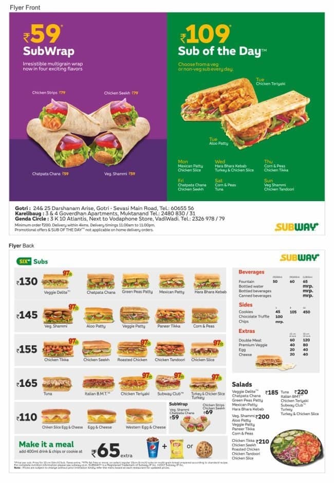 subway-menu-menu-for-subway-vadiwadi-vadodara-zomato