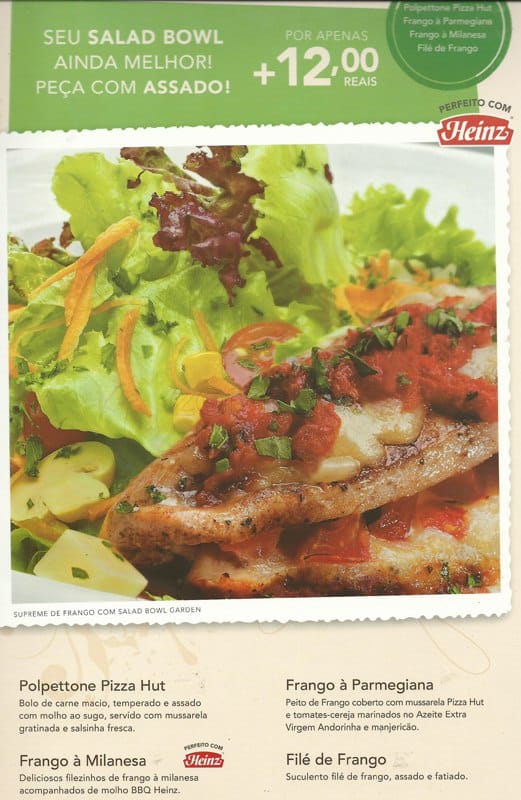 Menu at EXPRESS GRILL restaurant, São Paulo, R. Paranabi