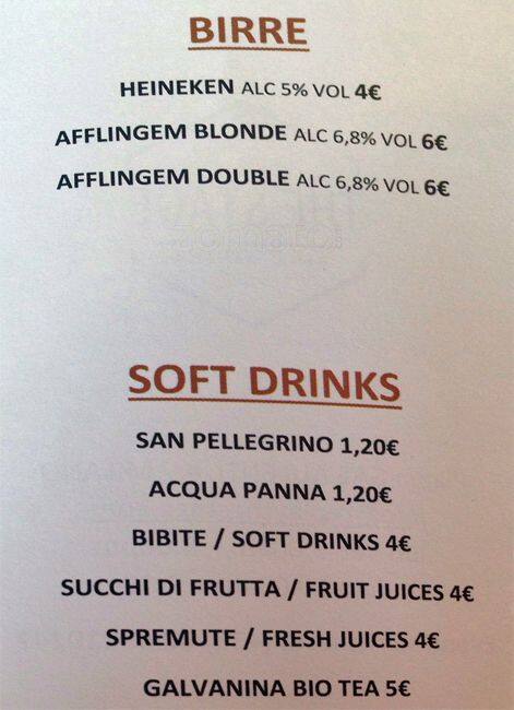 Menu di The Taylored Denim 