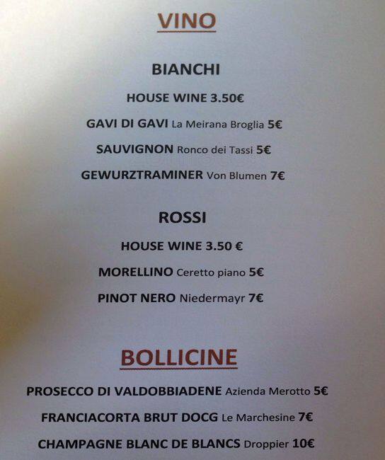 Menu di The Taylored Denim 