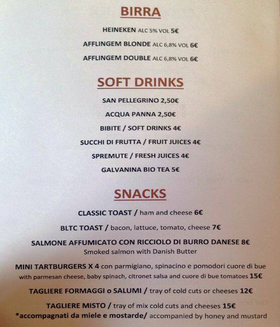Menu di The Taylored Denim 
