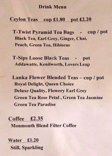 Lanka menu