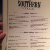 The Southern Kitchen Bar Birmingham Menu Prices Restaurant