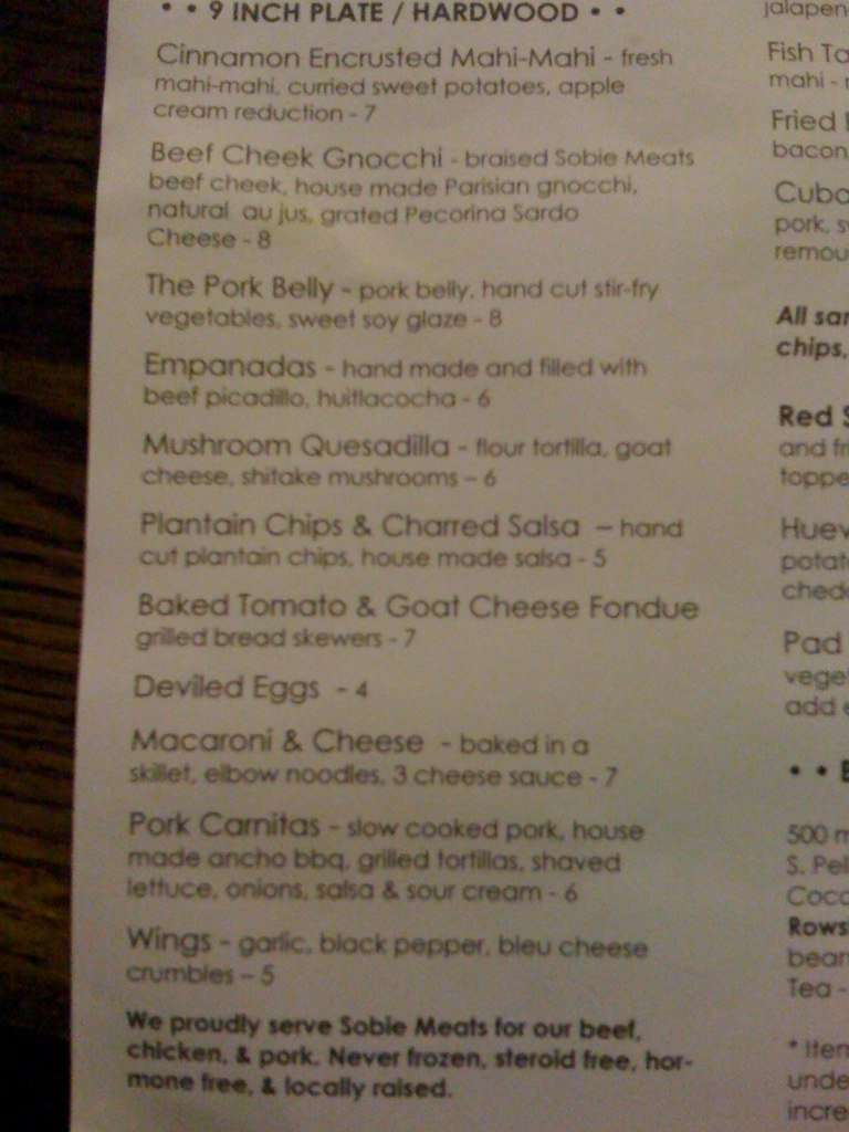 Menu at The Winchester restaurant, Grand Rapids, 648 Wealthy St SE