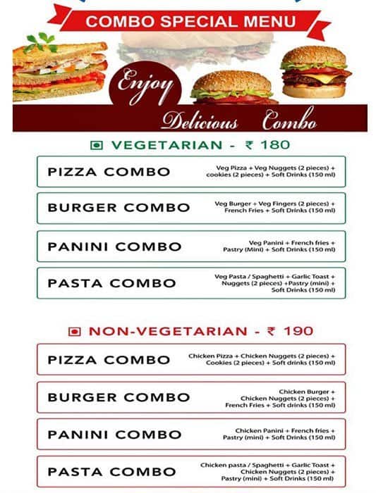 Menu at Hot Breads, Bahour, Cuddalore Pondy Main Road