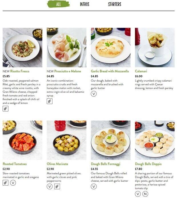 Pizza Express Menu, Menu for Pizza Express, Clapham, London Zomato UK