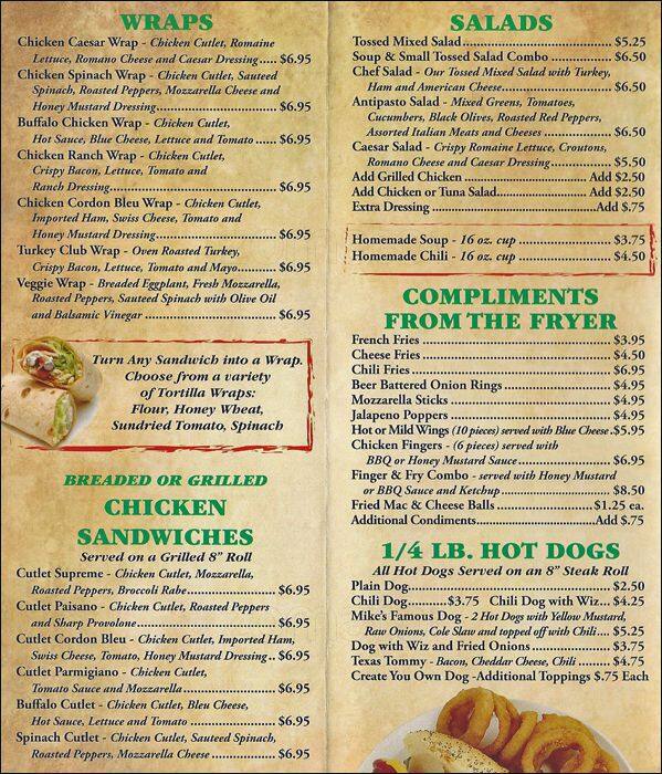 Donnie Mac's Deli On Fourth Menu Urbanspoon/Zomato