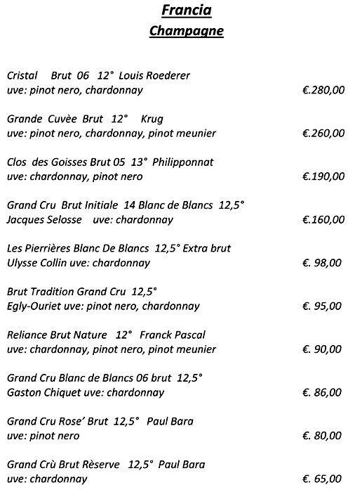 Menu di Fungo Bistrò 