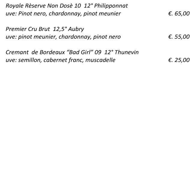 Menu di Fungo Bistrò 