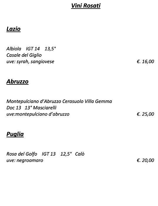 Menu di Fungo Bistrò 