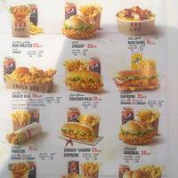 Kfc دجاج كنتاكي Menu Menu For Kfc دجاج كنتاكي Al Sadd Doha