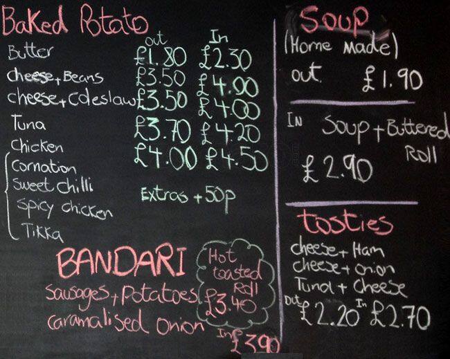 Cassia menu