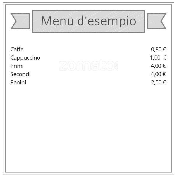 Menu di Bar Grace 