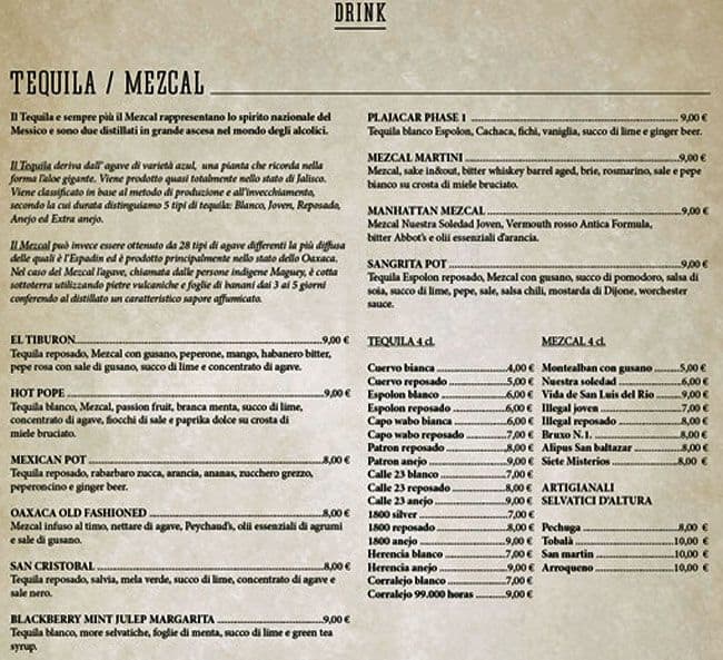 Menu di Coffee Pot - Piazza Bologna 