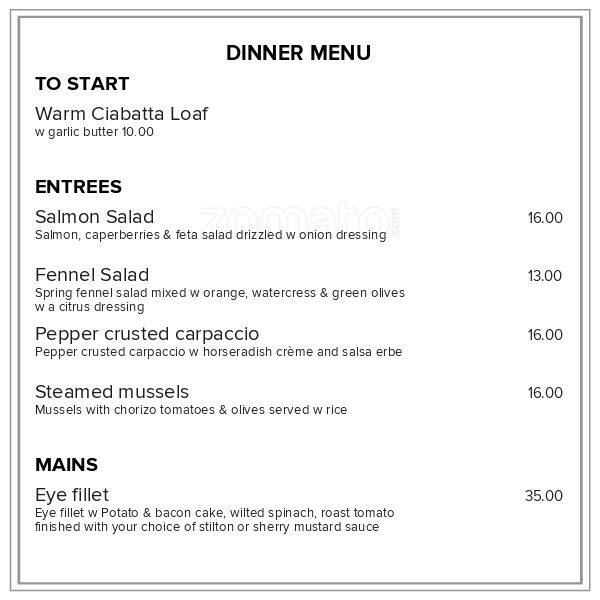 Menu At Ugly Duck New Plymouth menu-at-ugly-duck-new-plymouth