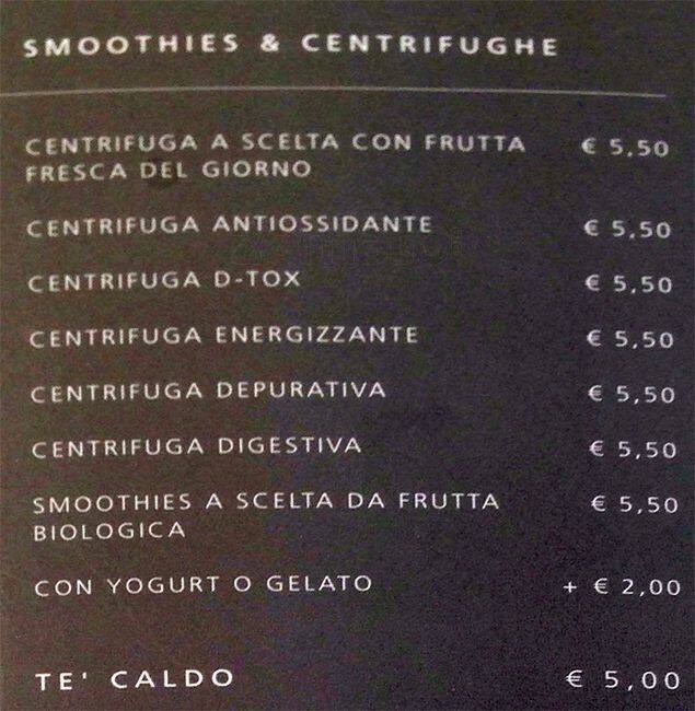 Menu di Caffè Maryling 