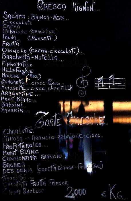 Menu di Tre Castelli 