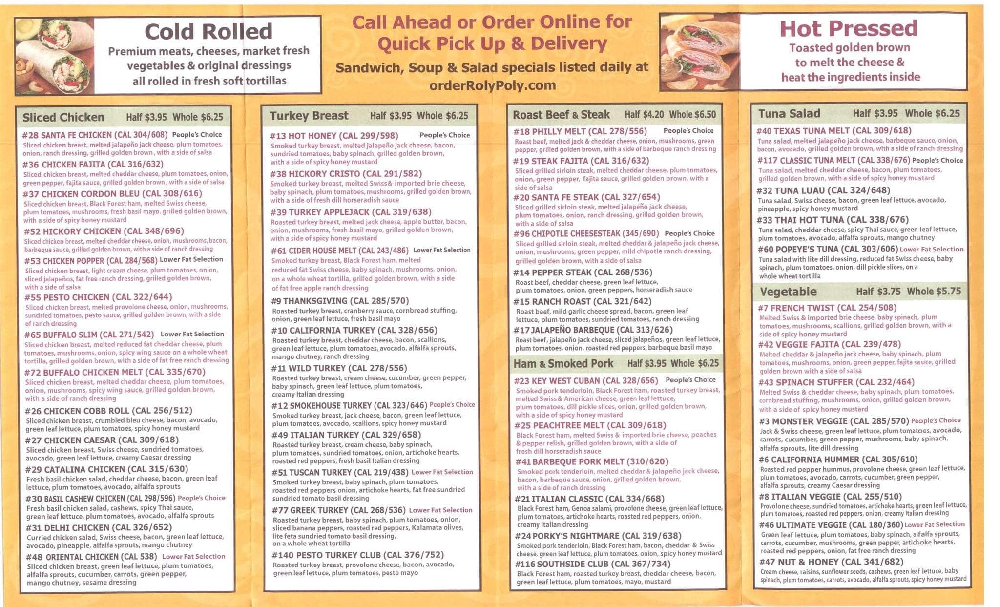 Roly Poly Menu roly-poly-menu