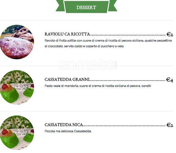 Menu di Sisili 