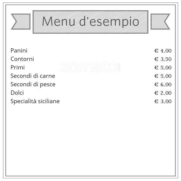 Menu di Sisili 