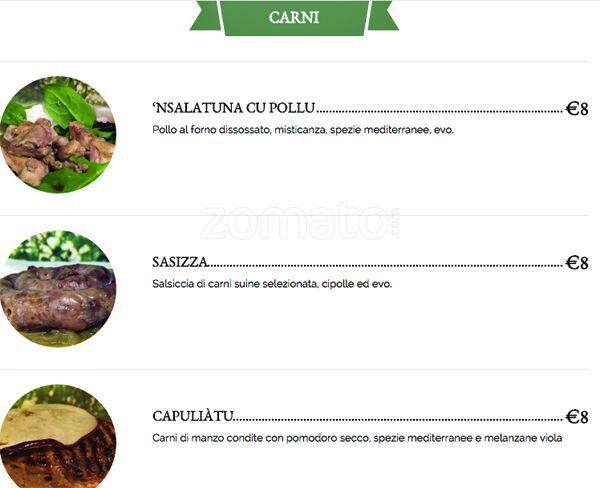 Menu di Sisili 