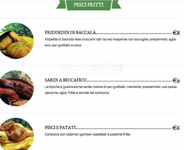 Menu di Sisili 
