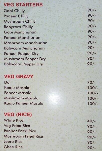 Royal Biriyani House Menu, Menu for Royal Biriyani House, Vijay Nagar ...