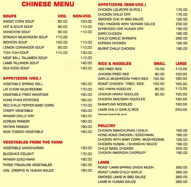 Icy Spicy Restaurant Menu, Menu for Icy Spicy Restaurant, Mahim, Mumbai