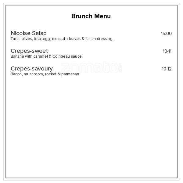Carta de Bon Appetit