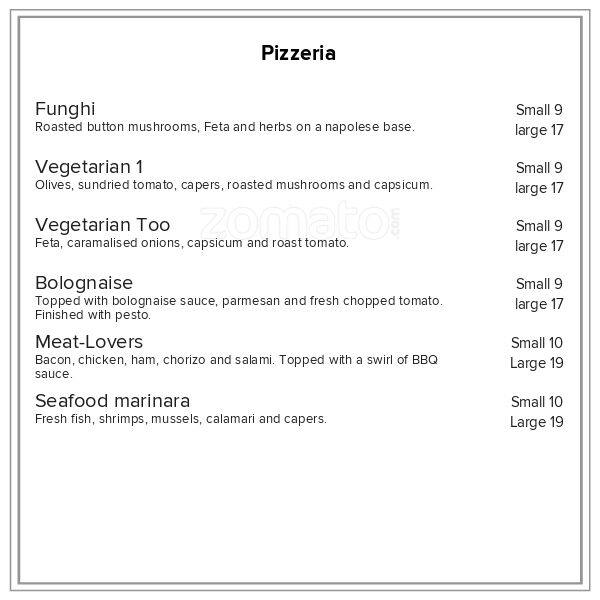Carta de Bon Appetit