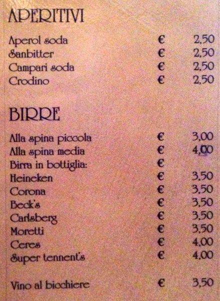 Menu di Golden Cafè 