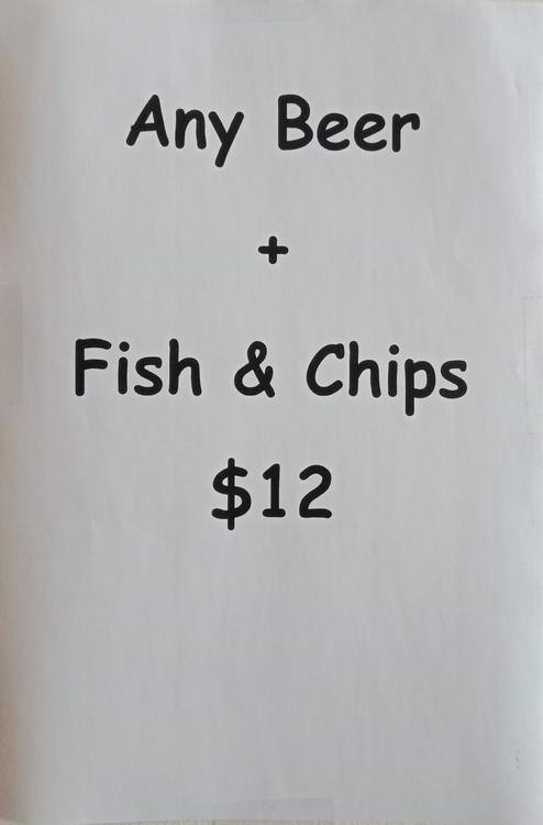 Jacks Bar menu