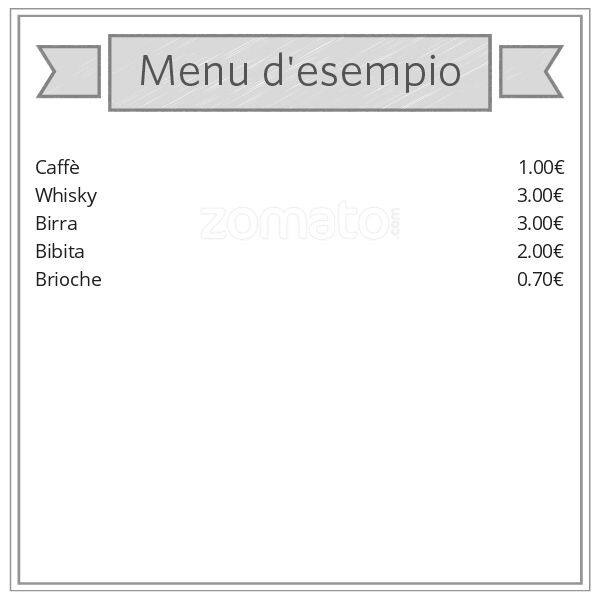 Menu di L' Angolino Bar 