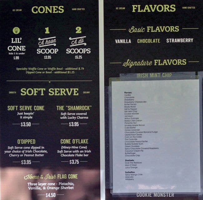 Cone Gourmet Ice Cream Menu, Menu for Cone Gourmet Ice Cream, West Loop, Chicago Urbanspoon/Zomato