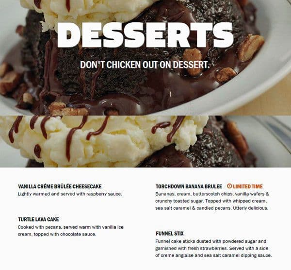 Menu at Wings and Rings restaurant, New Braunfels, 983 TX337 Loop