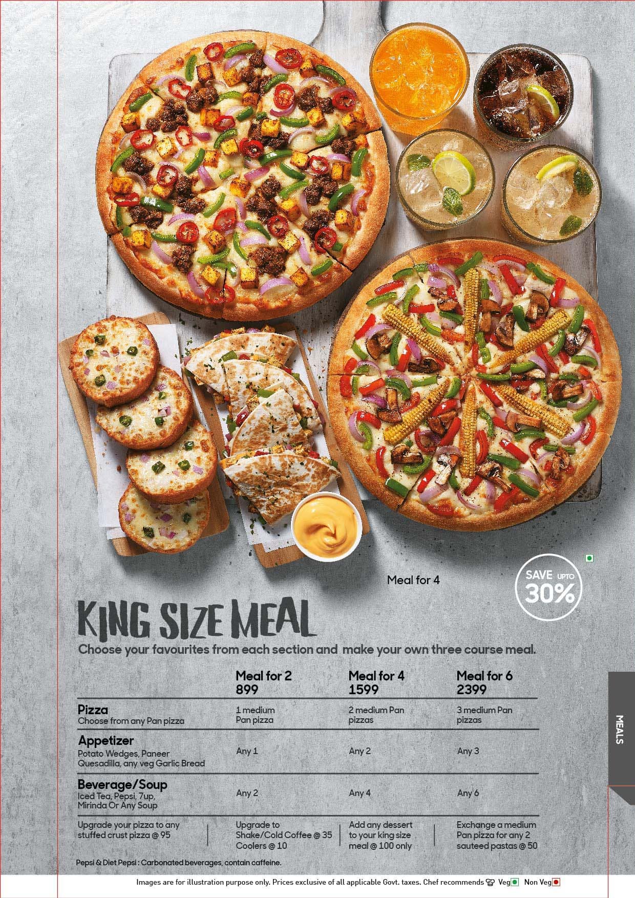 Pizza Hut A Vijayawada Foto Del Menu Con Prezzi