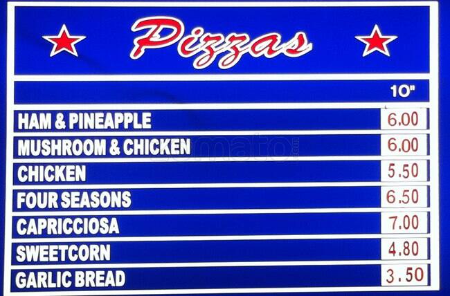 Deep Sea menu