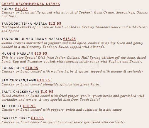 Surma menu