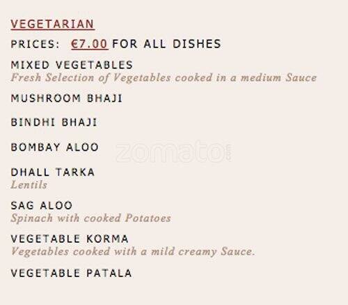 Surma menu