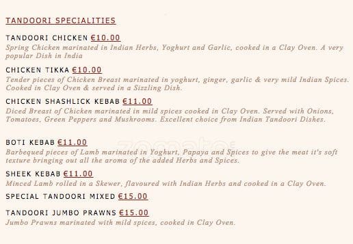 Surma menu