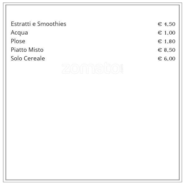 Labiomaison Speisekarte