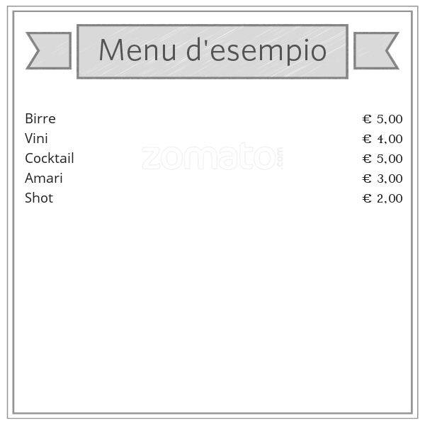 Menu di Pierrot Le Fou 