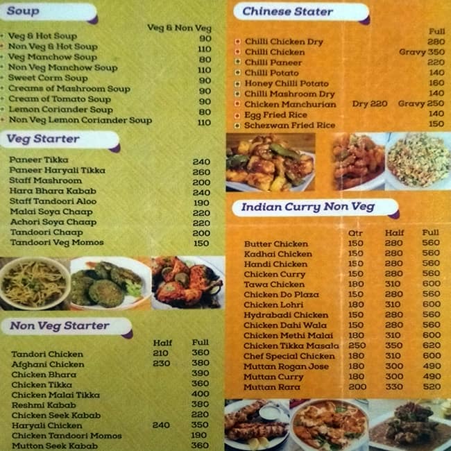 Menu at Metro Chef, Gurugram, Shop 24